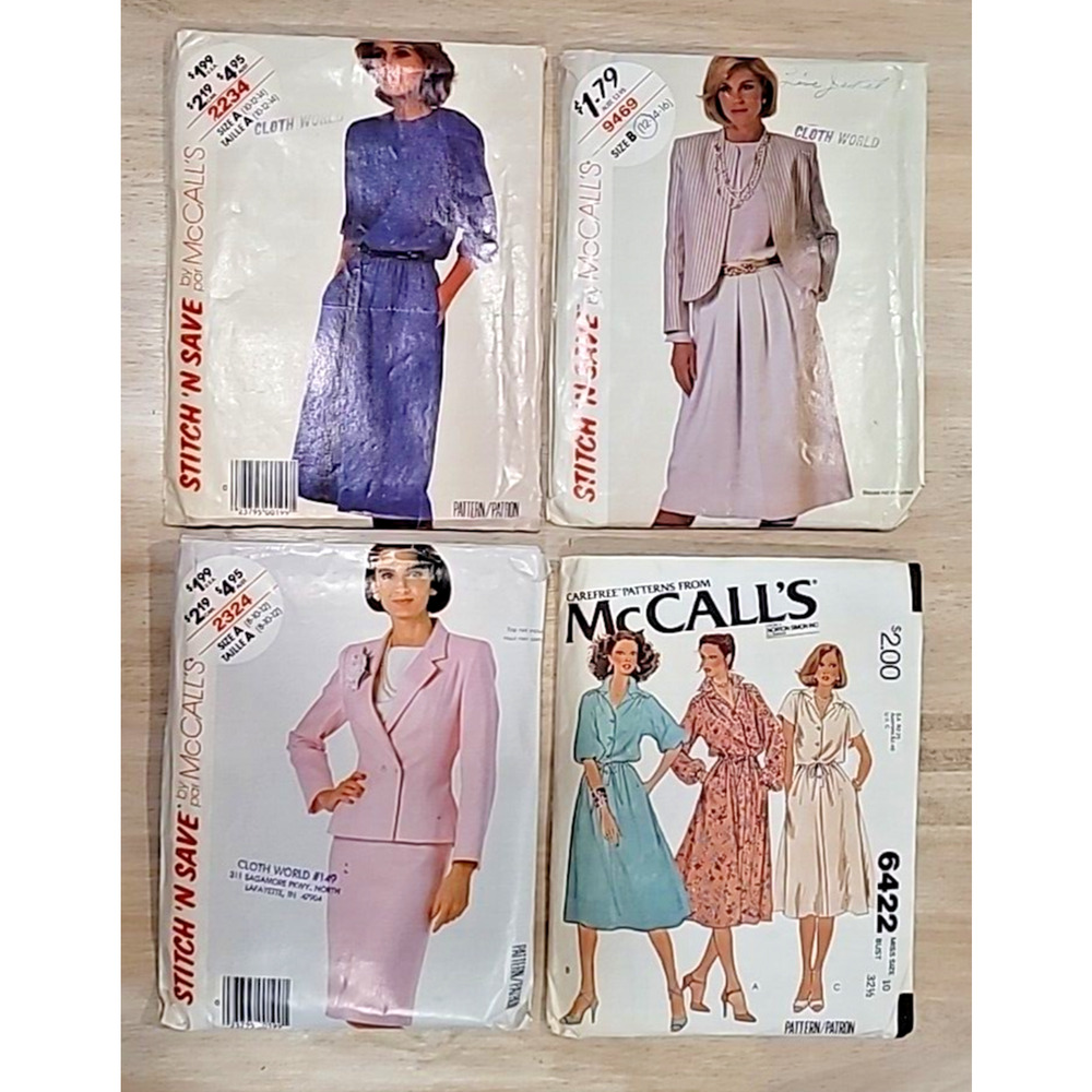 Lot of 31 Sewing Patterns Kwik Sew,Simplicity,McCalls, Butterick,See&Sew, +More - Picture 8 of 13